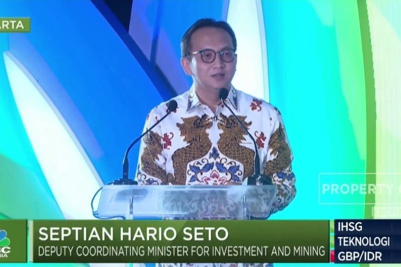 印度尼西亚海事和投资统筹部的投资和矿业协调副手Septian Hario Seto